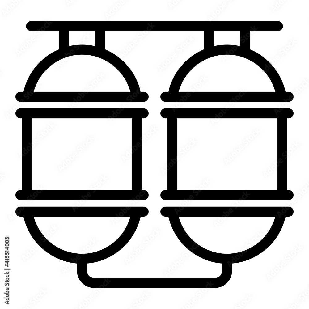 Raw milk container icon. Outline raw milk container vector icon for web design isolated on white background Raw milk container icon. Outline raw milk container vector icon for web design isolated on white background
