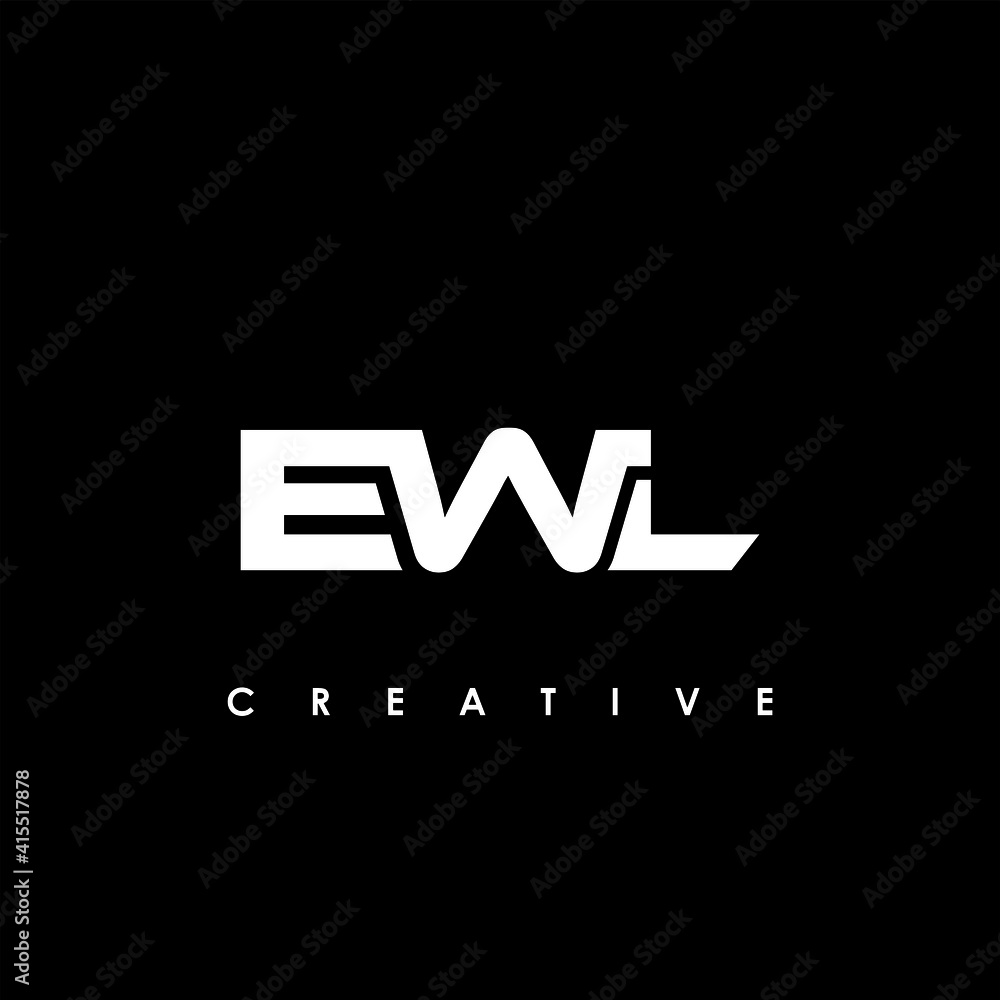 EWL Letter Initial Logo Design Template Vector Illustration EWL Letter Initial Logo Design Template Vector Illustration