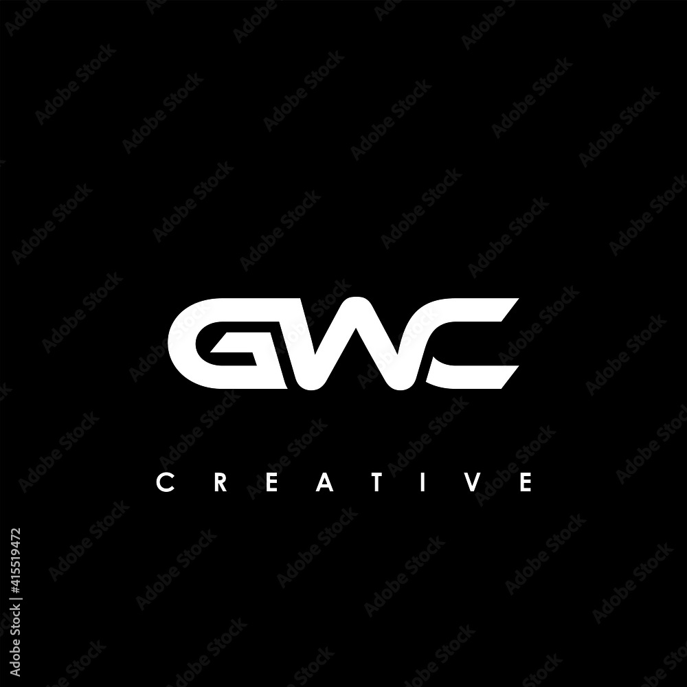 GWC Letter Initial Logo Design Template Vector Illustration GWC Letter Initial Logo Design Template Vector Illustration