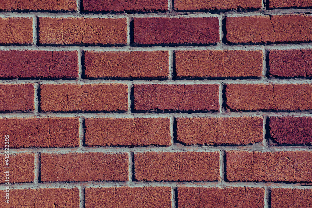 Obraz premium Brick wall exterior texture background