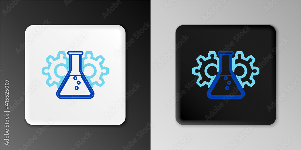 Line Bioengineering icon isolated on grey background. Element of genetics and bioengineering icon. Biology, molecule, chemical icon. Colorful outline concept. Vector. Line Bioengineering icon isolated on grey background. Element of genetics and bioengineering icon. Biology, molecule, chemical icon. Colorful outline concept. Vector.