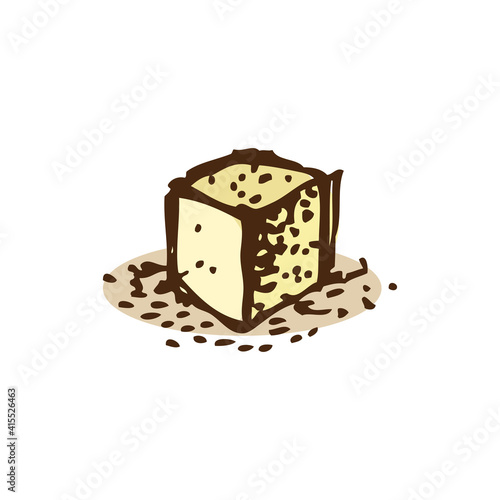 Sugar Cube Illustration