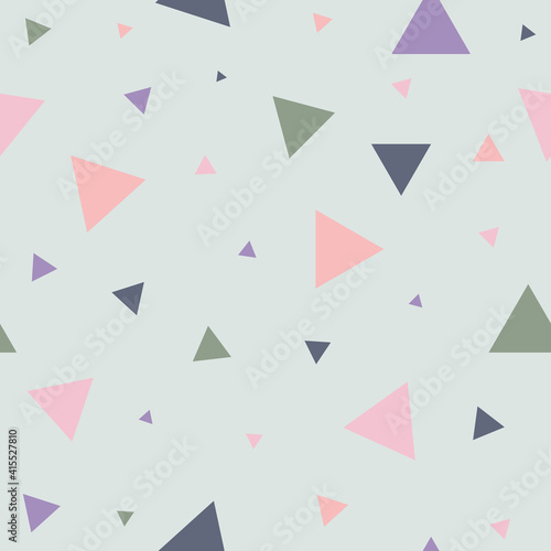 Free Download Seamless pattern with geometric triangle shape. - GFXLoad