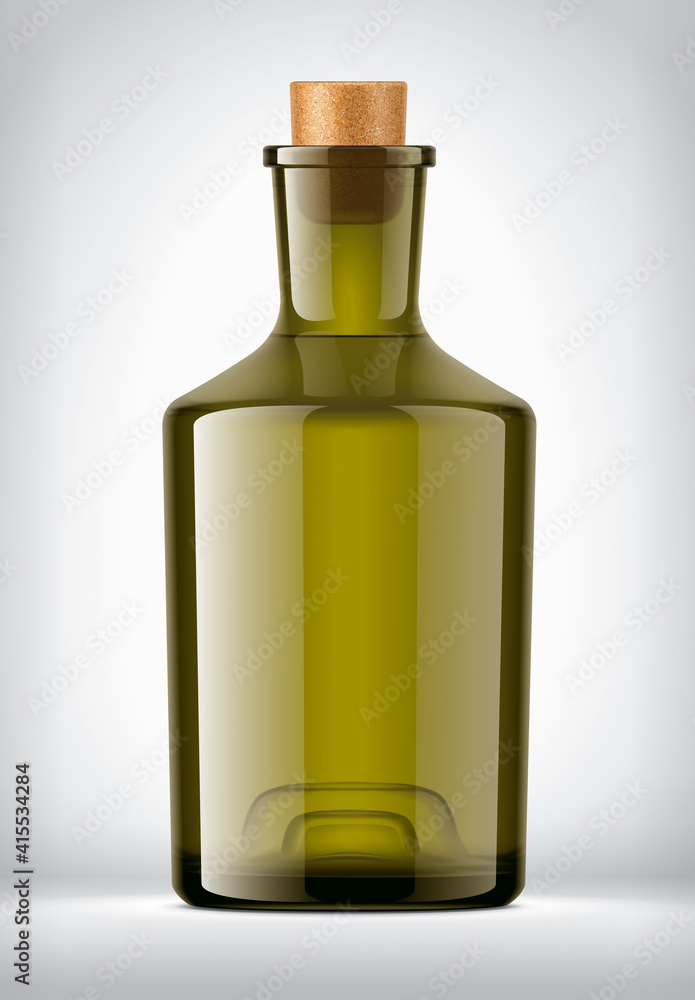 Transparent Color Glass Bottle Transparent Color Glass Bottle