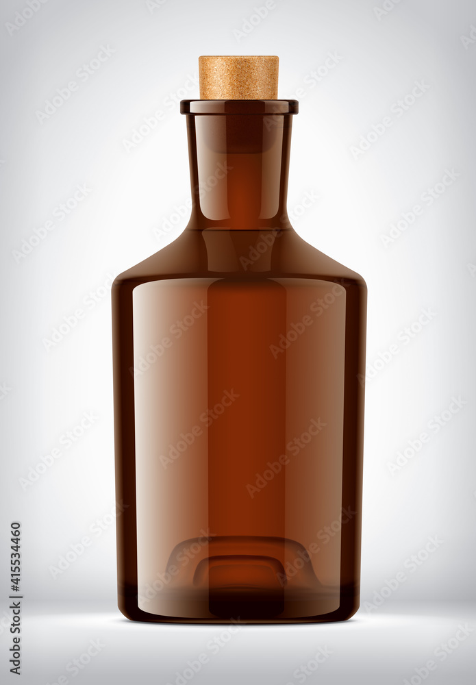 Transparent Color Glass Bottle Transparent Color Glass Bottle