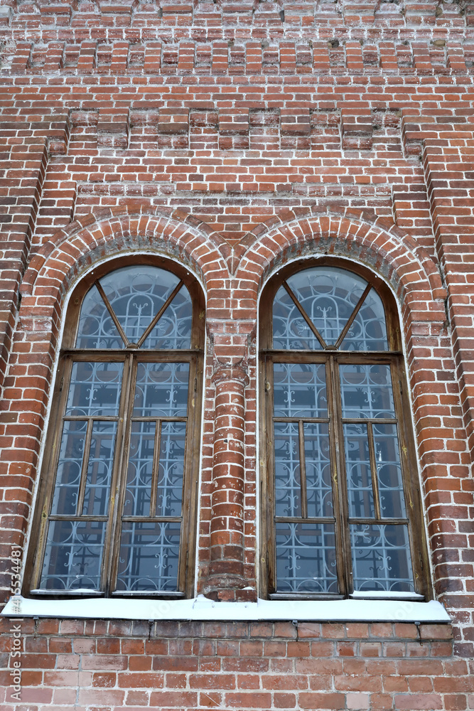 Windows of Temple of the Mother of God in Sviyazhsk