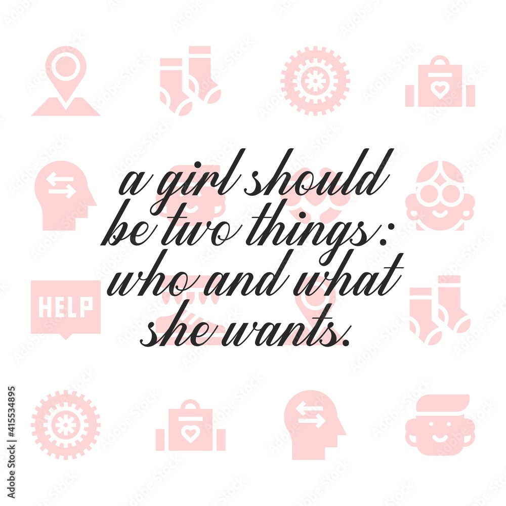 Happy women day quote. Editable vector illustration. Happy women day quote. Editable vector illustration.