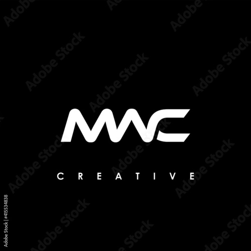 MWC Letter Initial Logo Design Template Vector Illustration
