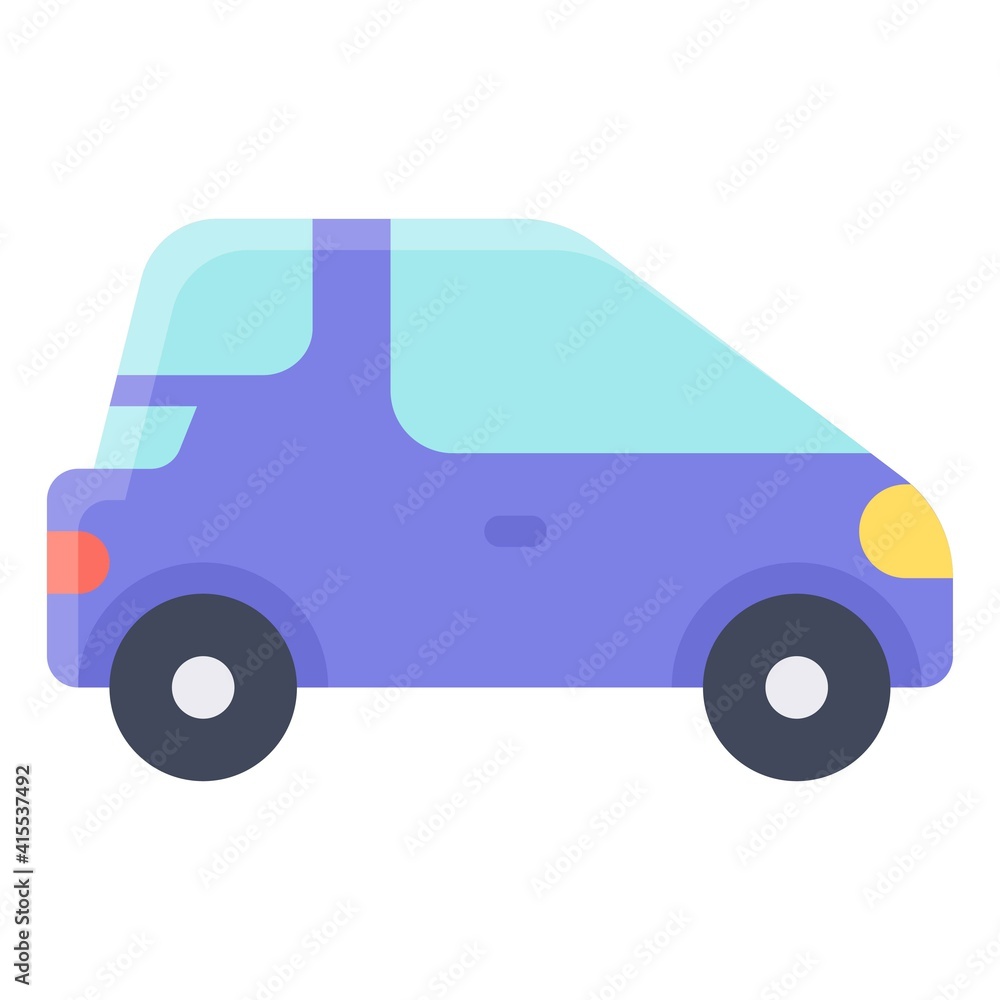 Microcar icon, transportation related vector Microcar icon, transportation related vector