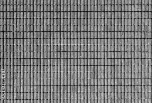 tile roof for texture and background (black and white)