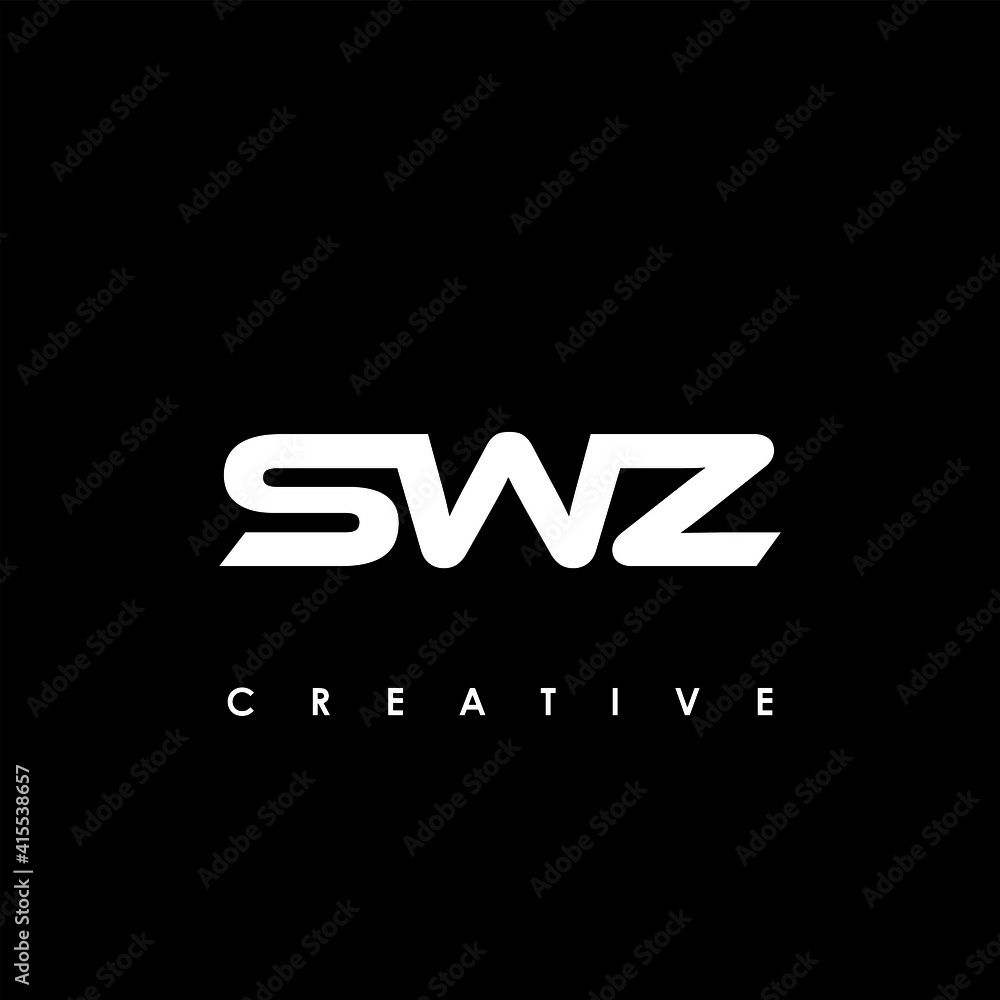 SWZ Letter Initial Logo Design Template Vector Illustration SWZ Letter Initial Logo Design Template Vector Illustration