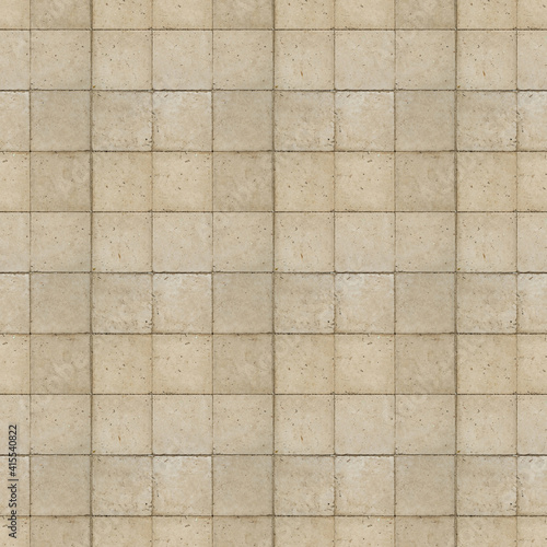 Seamless pattern background of an old floor tiles from abandoned hospital.