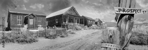 The Ghost Town of Bodie, in the State Park of California	 photo