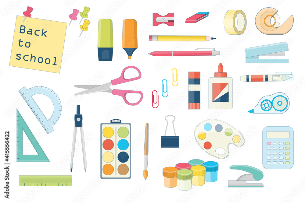 back to school set of stationary back to school set of stationary