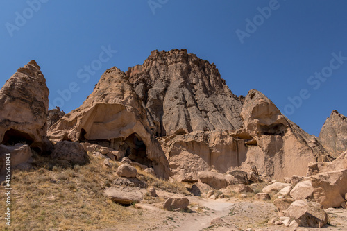 The Selime Monastery in Ihlara Valley, Cappadocia, Turkey