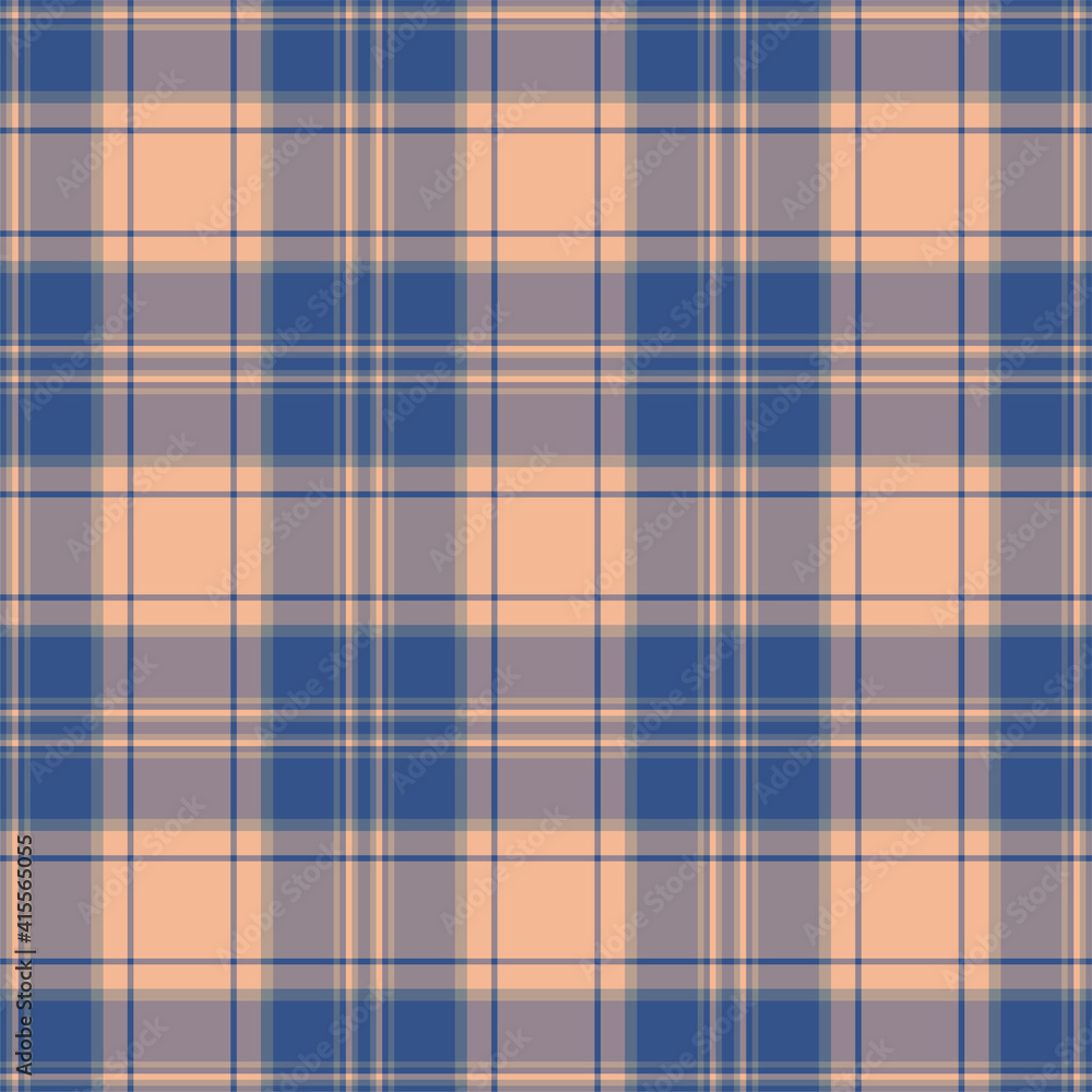 Plaid seamless pattern. Vector background of textile ornament. Flat fabric design. Plaid seamless pattern. Vector background of textile ornament. Flat fabric design.