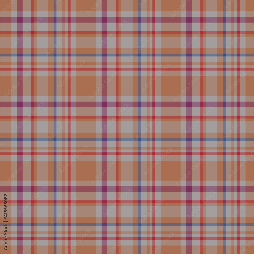 Plaid seamless pattern. Vector background of textile ornament. Flat fabric design. Plaid seamless pattern. Vector background of textile ornament. Flat fabric design.