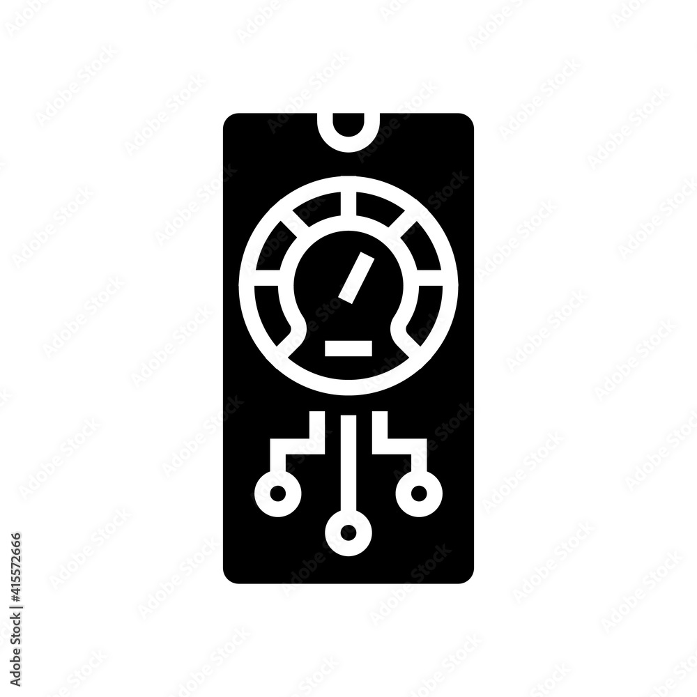 phone optimize app glyph icon vector. phone optimize app sign. isolated contour symbol black illustration phone optimize app glyph icon vector. phone optimize app sign. isolated contour symbol black illustration