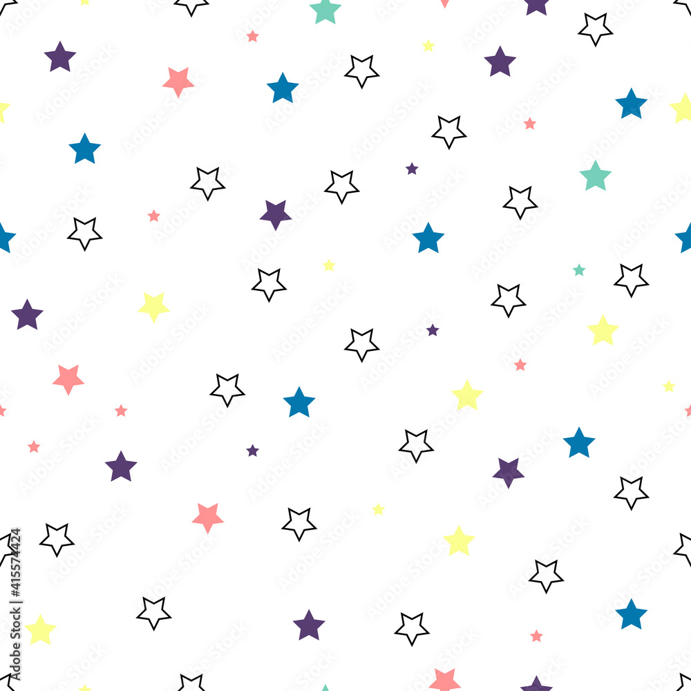 seamless icon star with white background for wallpaper backdrop vector illustration seamless icon star with white background for wallpaper backdrop vector illustration