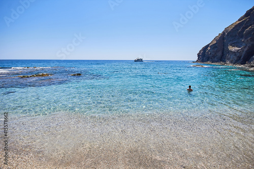 Playa de los Muertos  en el Parque Natural del Cabo de Gata  Cabo de Gata en espa  ol   hermoso destino tur  stico  en Almer  a  Carboneras  Andaluc  a  Espa  a  Europa  