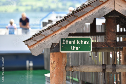 Sankt Wolfgang am Wolfgangsee, Bezirk Gmunden, Salzkammergut, Oberösterreich, Österreich, Europa - Sankt Wolfgang on Lake Wolfgangsee, Gmunden district, Salzkammergut, Upper Austria; Austria; Europe photo