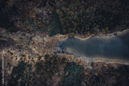 Fototapeta Naklejka Na Ścianę i Meble -  Landscape from aerial view
