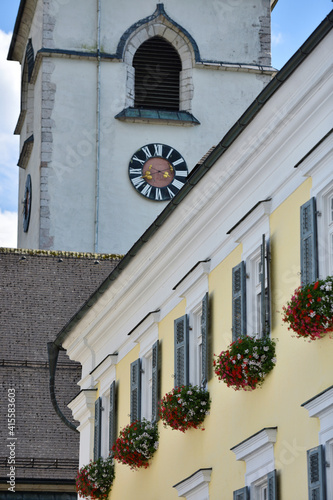 Sankt Wolfgang am Wolfgangsee, Bezirk Gmunden, Salzkammergut, Oberösterreich, Österreich, Europa - Sankt Wolfgang on Lake Wolfgangsee, Gmunden district, Salzkammergut, Upper Austria; Austria; Europe photo