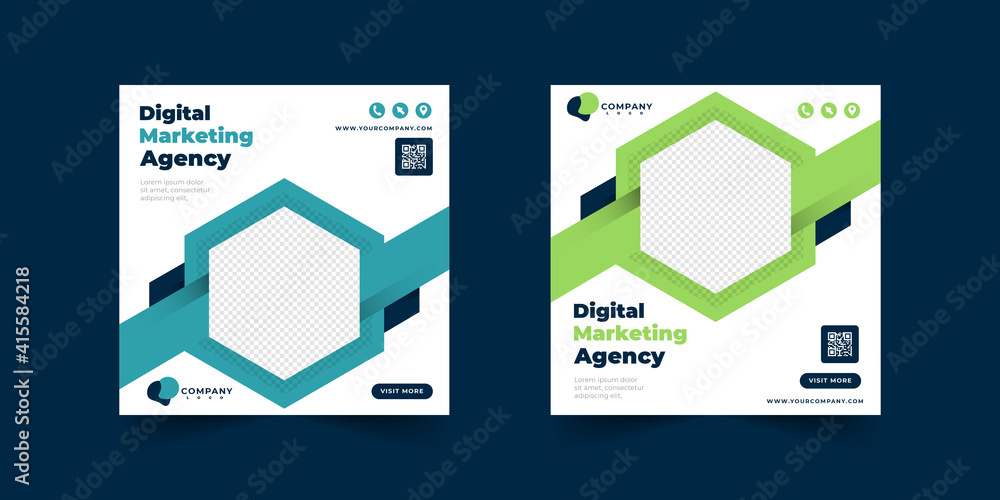 business social media post banner template business social media post banner template