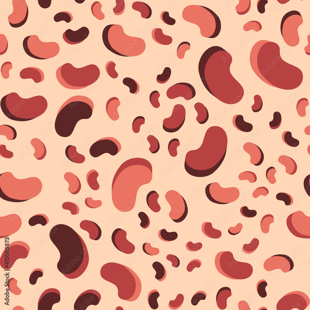 Seamless pattern with hand drawn organic shapes. Beautiful texture for textile, paper print, scrapbooking or wallpaper. Vector illustration. Cute colorful abstract background. Seamless pattern with hand drawn organic shapes. Beautiful texture for textile, paper print, scrapbooking or wallpaper. Vector illustration. Cute colorful abstract background.