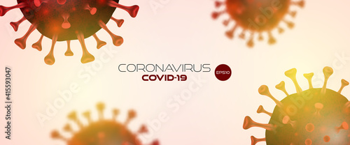 コロナウイルス　バナーテンプレート