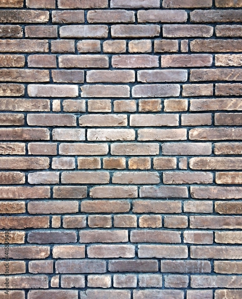 Brown light brick wall background and texture Brown light brick wall background and texture