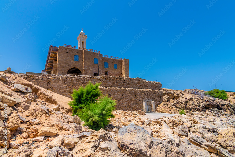 Apostolos Andreas Monastery at Karpaz region in Northern Cyprus