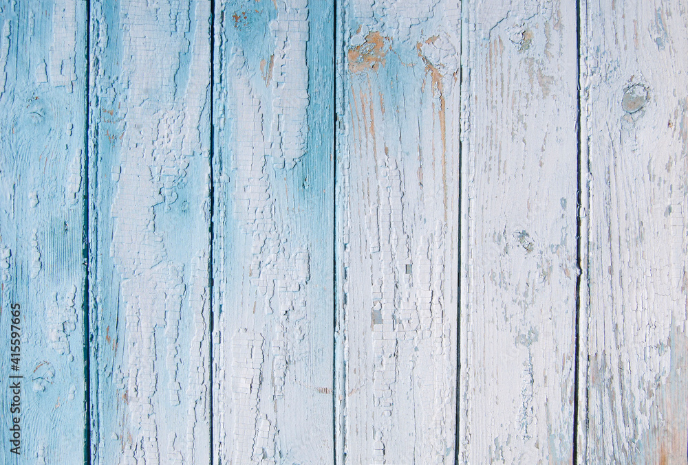 Naklejka premium old wooden fence. wood palisade background. planks texture