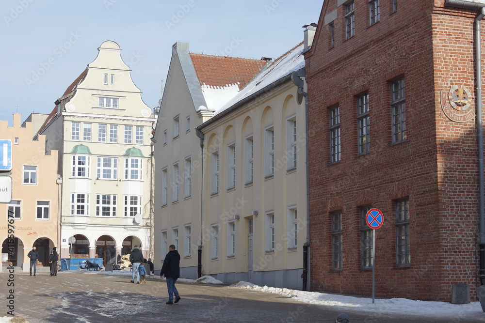 Obraz premium Olsztyn - starówka. Polska - Mazury - Warmia