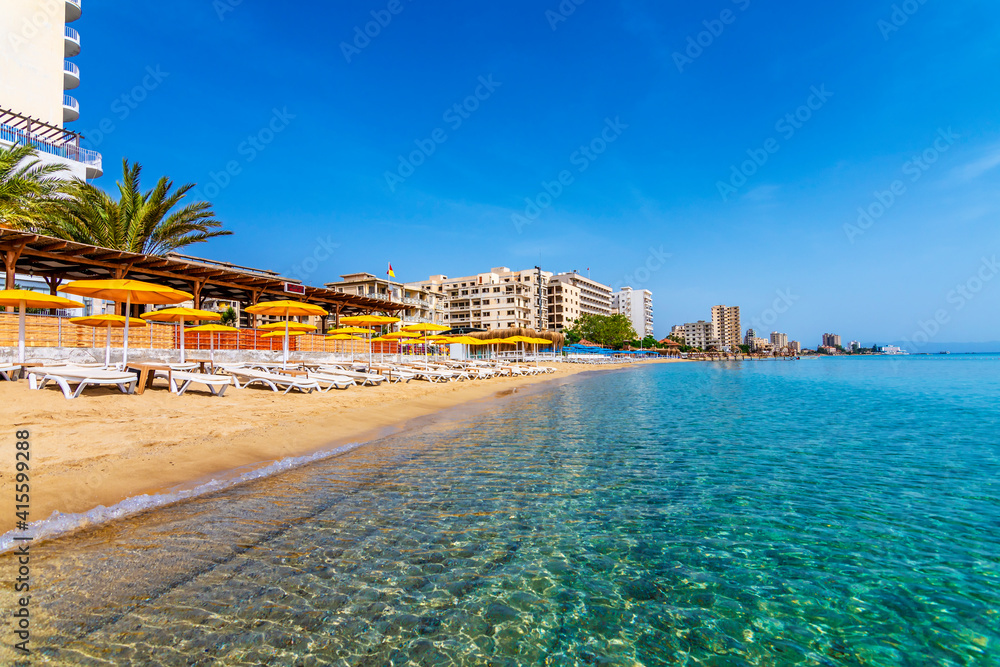 Gazimagusa Beach in Northern Cyprus