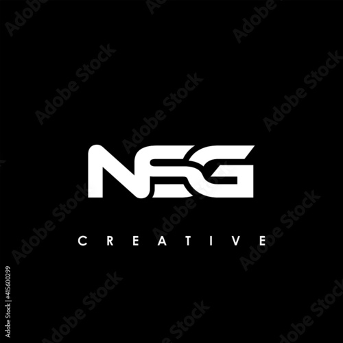 NSG Letter Initial Logo Design Template Vector Illustration