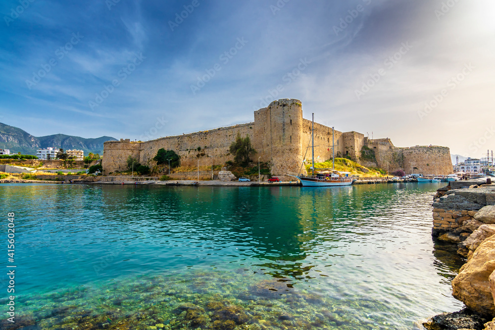 Kyrenia Castle view in Northern Cyprus
