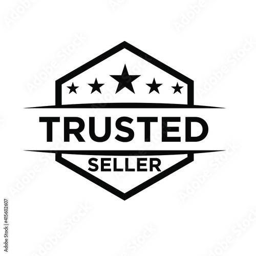 trusted seller logo icon badge