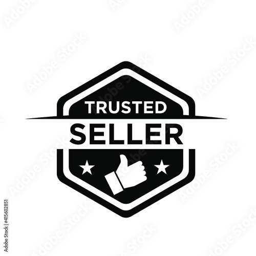trusted seller logo icon badge