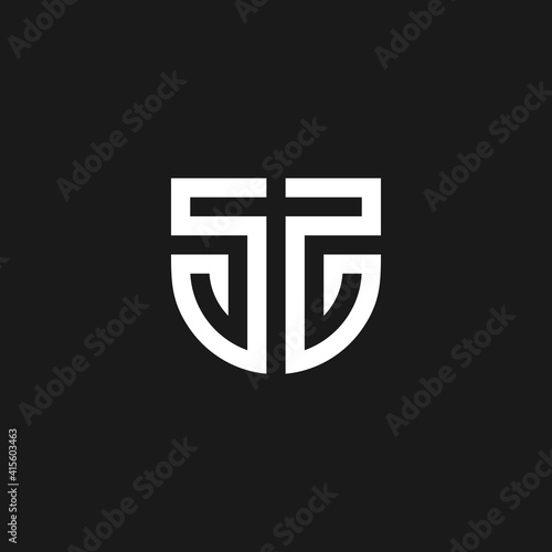Free Download Modern creative elegant, unique artistic black and white color. letter SS logo icon vector - GFXLoad