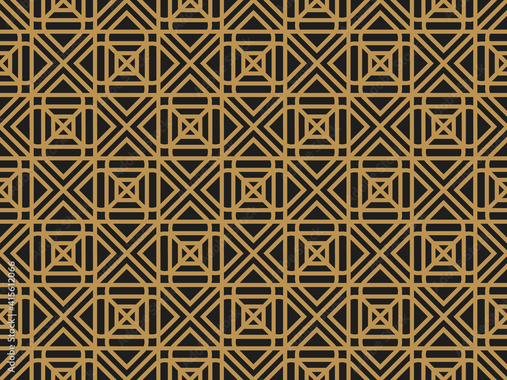 Art deco retro geometric decorative seamless pattern Art deco retro geometric decorative seamless pattern