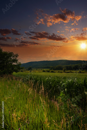 paisaje en pennsylvania