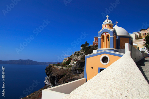 Thira (Fira) - Santorini Island, Greece, Europe