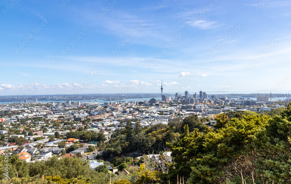 Paysage urbain à Auckland, Nouvelle Zélande