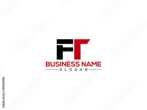 Creative FT, ft Logo Letter Vector For Brand
