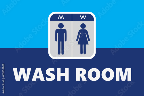 Safety Signage for Wash Room