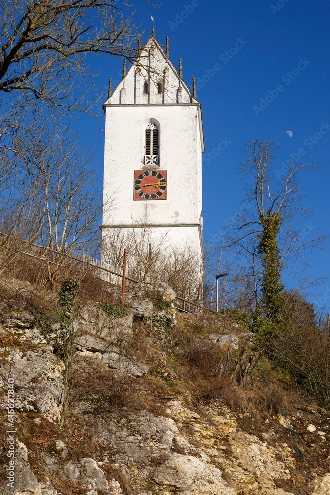 Kirche Mariä Himmelfahrt in der Gemeinde Bingen bei Sigmaringen (Hohenzollern)