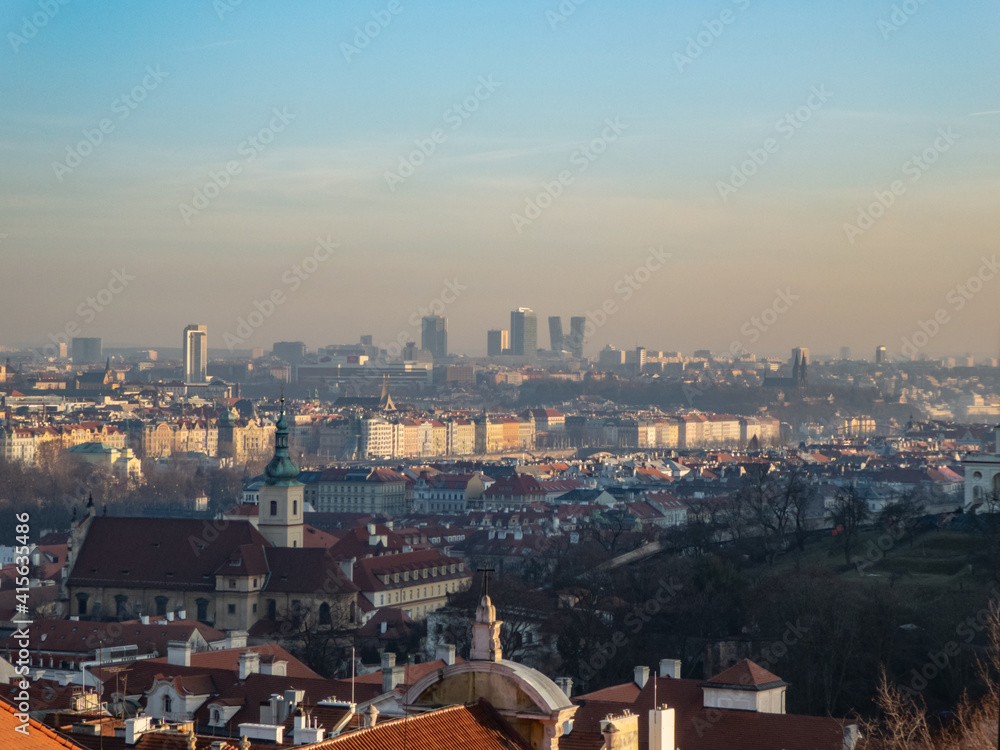 City of Prague from the Castle Hill