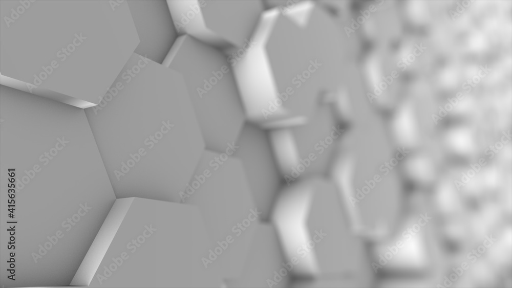 3d rendered illustration of Hexagon Background 02. High quality 3d illustration 3d rendered illustration of Hexagon Background 02. High quality 3d illustration