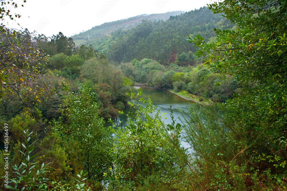 Embalse de Arbón, Río Navia, Asturias